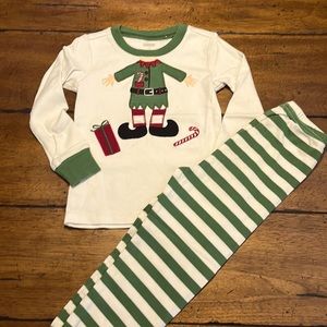 Gymboree Elf PJs